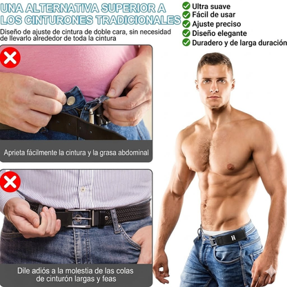 Cinturón sin Hebilla